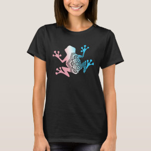 Transgender Pride Subtle Niedlich Frog Animal Tran T-Shirt