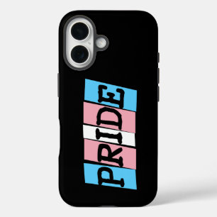 Transgender-Pride-Text iPhone 16 Hülle
