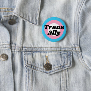 Transgender-Prig-Flag für alle bearbeitbaren Text Button