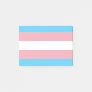 Transgender Prilag - LGBT-Regenbogen Post-it Klebezettel