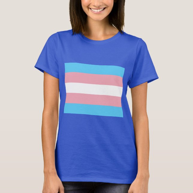 Transgender Prilag - LGBT-Regenbogen T-Shirt (Vorderseite)