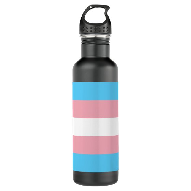 Transgender-Prix-Flasche aus Edelstahl Edelstahlflasche (Vorderseite)