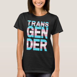 Transgender Prix Support Trans Rainbow Lgbtqia T-Shirt