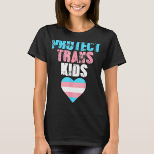 Transgender Protect Trans Kids Lgbtq Que T-Shirt