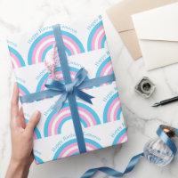 Transgender Rainbow Prilag Flag Custom Birthday