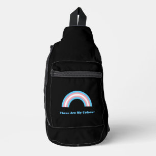 Transgender-Regenbogen-Stolz Crossbody Bag