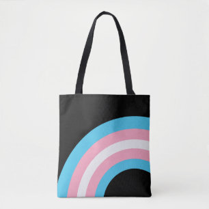 Transgender-Regenbogenfarbenflagge