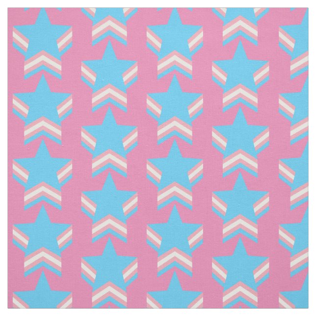Transgender-Stars Stoff (Muster)