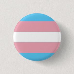 Transgender-Stolz-Flagge Button