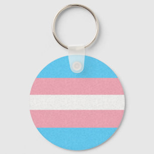 Transgender-Stolz-Flagge Schlüsselanhänger
