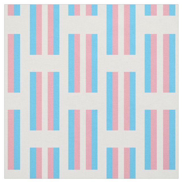 Transgender-Stolz-Flagge Stoff (Muster)