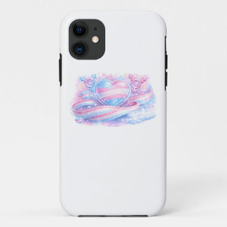 Transgender Stolz Herz Galaxie Case-Mate iPhone Hülle