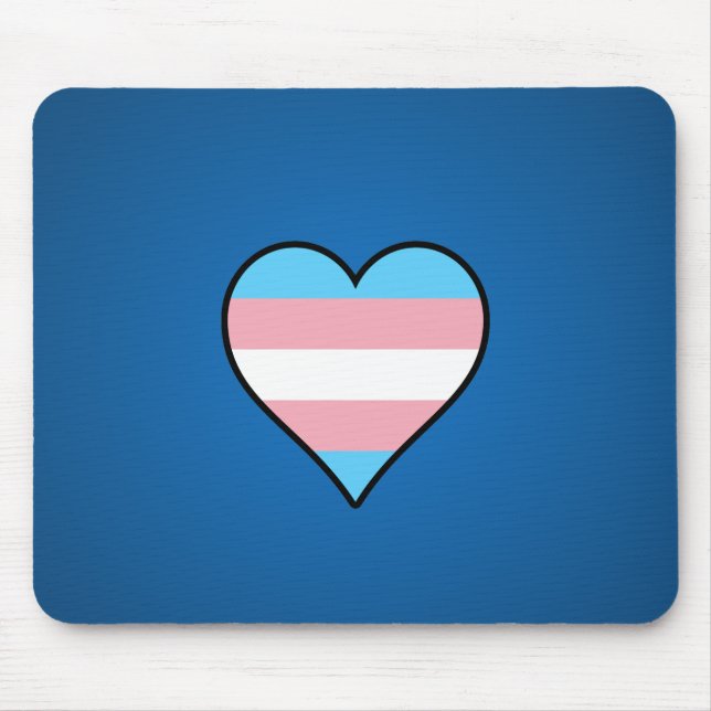 Transgender-Stolz Mousepad (Vorne)