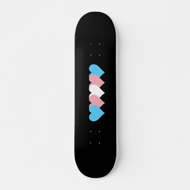 Transgender-Stolz Skateboard (Vorne)