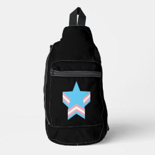 Transgender Stolz Sterne Crossbody Bag