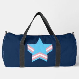 Transgender Stolz Sterne Duffle Bag