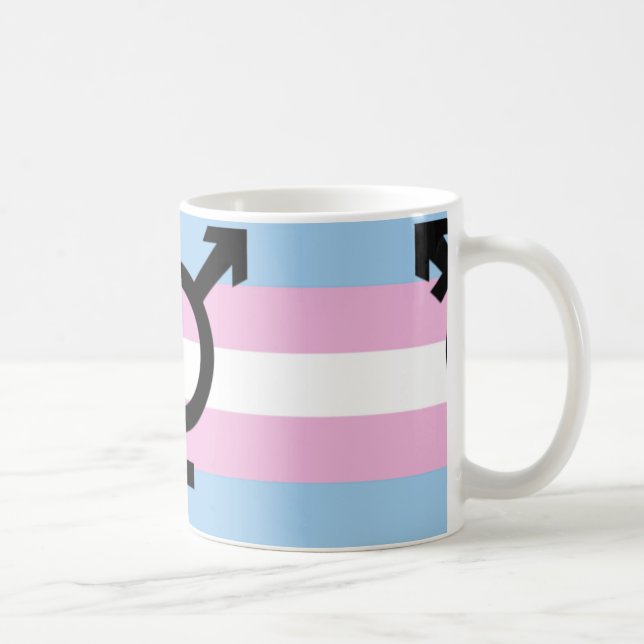 Transgender-Stolz-Tasse Tasse (Rechts)