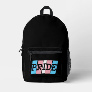 Transgender-Stolz Text Bedruckter Rucksack