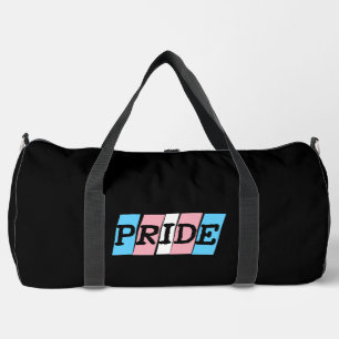 Transgender-Stolz-Text Duffle Bag