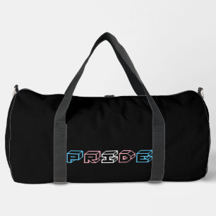 Transgender-Stolz-Textschild  Duffle Bag