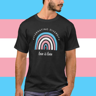 Transgender Stolz - Zitat zur Feier von Vielfalt u T-Shirt