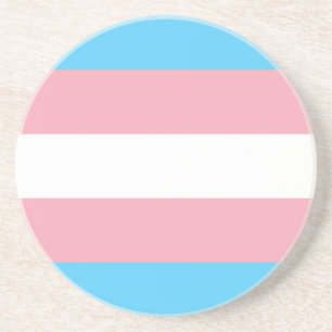 Transgender-Stolzflagge Getränkeuntersetzer
