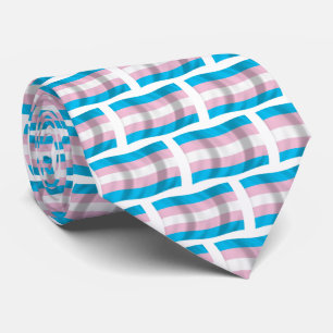 Transgender-Stolzflagge Krawatte