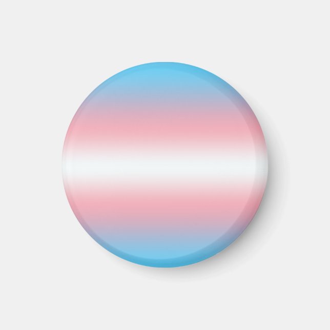Transgender-Stolzflaggen-Musterdesign  Magnet (Vorne)