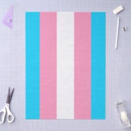  Transgender Stripes Flag Birthday Seidenpapier