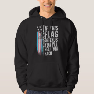 Transgender, wenn diese Flag dich beleidigt, ist 1 Hoodie