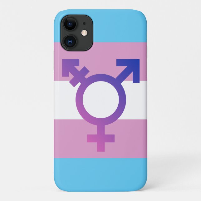 Transgender-Wert und Symbol Case-Mate iPhone Hülle (Rückseite)