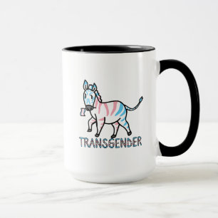 Transgender Zebra Tasse