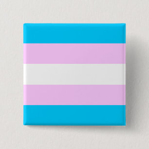 Transgenderflagge Button