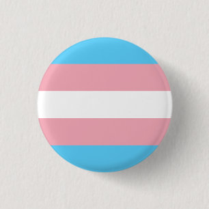 Transgenderstolzflagge Button