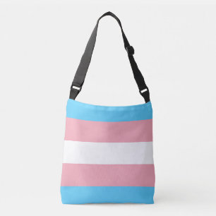 Transgenderstolzflagge Tragetaschen Mit Langen Trägern