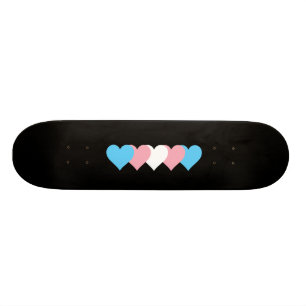 Transgenderstolzherzen Skateboard