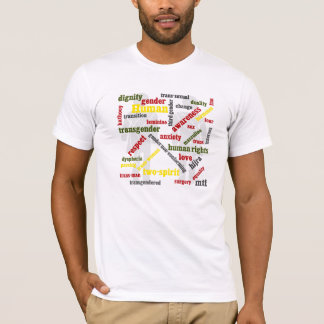 Transgenderwort-Grafik-Shirt T-Shirt