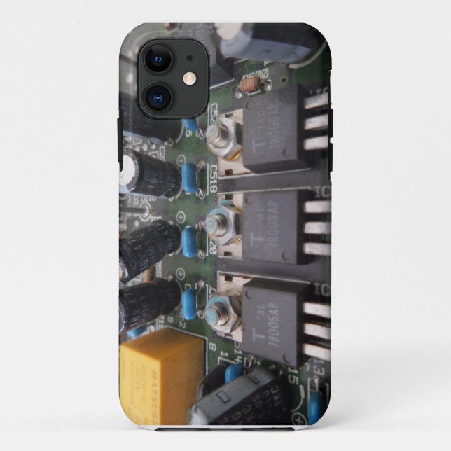 Transistor Circuit iPhone 5/5S, selten dort Case-Mate iPhone Hülle (Rückseite)