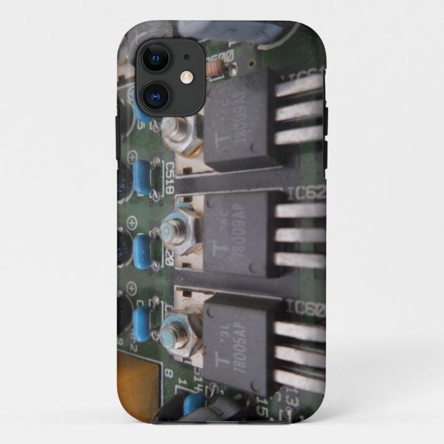 Transistor Circuit iPhone 5/5S, selten dort Case-Mate iPhone Hülle (Rückseite)
