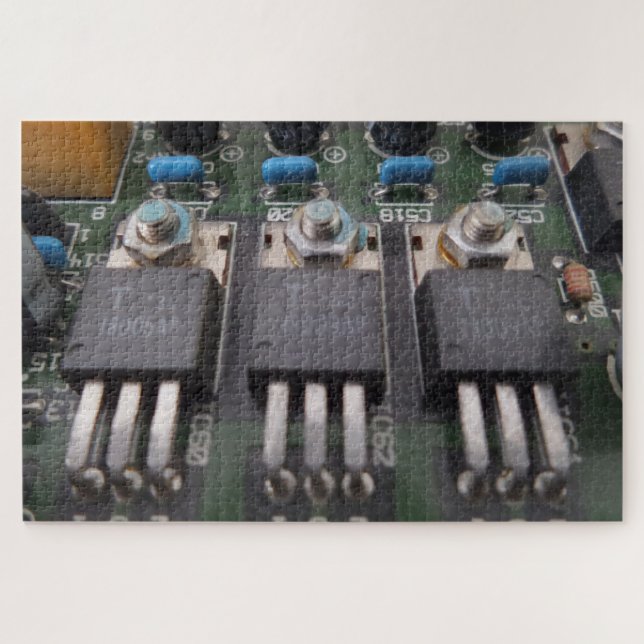 Transistorpuzzle Puzzle (Horizontal)