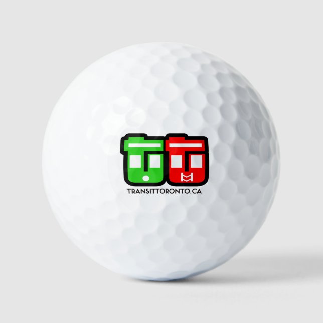 Transit Toronto Logo Golfball (Vorderseite)