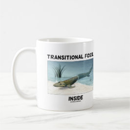 Transitorische Fossilien Inside Tiktaalik rosaea Kaffeetasse