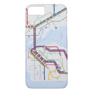 Transitregion Bay Area Case-Mate iPhone Hülle