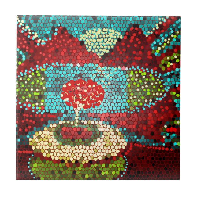 Transkedet Fliese (Vorderseite)