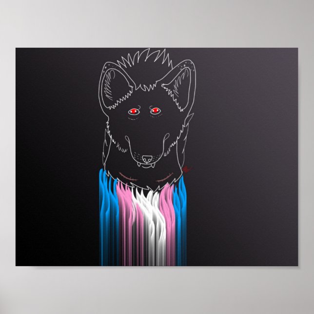 Transkuline Hyena Poster (Vorne)