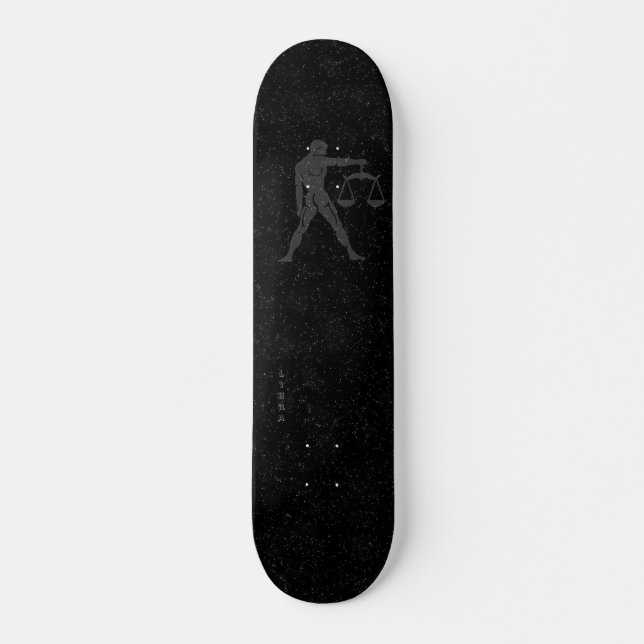 Transluzente Libra Skateboard (Vorne)