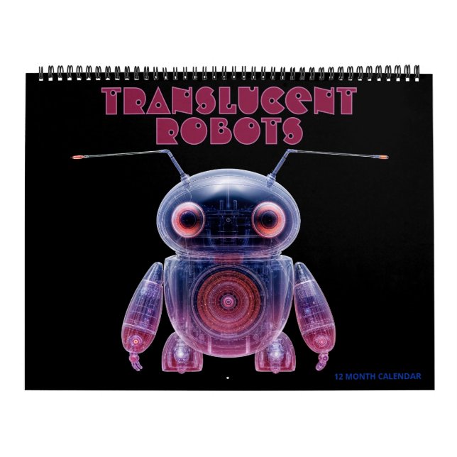 Transluzente Roboter Kalender (Titelbild)