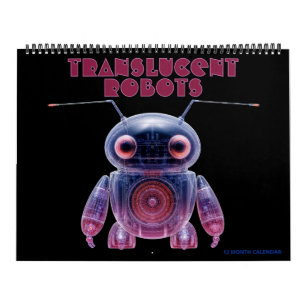 Transluzente Roboter Kalender