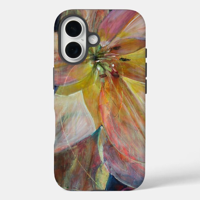"Transluzenz" Blumenmalerei Case-Mate iPhone Hülle (Rückseite)