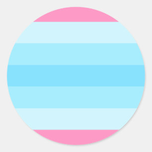 transmasculine Flagge Runder Aufkleber
